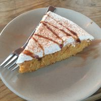 Carrot cake  at Bodhi Terrace - Maybe closed in Leh