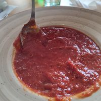 Tomato soup at Good Food in Podgorica