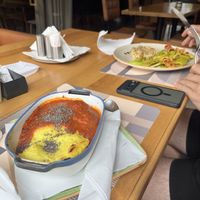 Vegan meatballs and vegan curryy  at Good Food in Podgorica