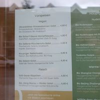 Menu at Isst Balance  in Titisee-neustadt