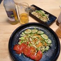 Saisonsalat und Kartoffelsalat(?) at Isst Balance  in Titisee-neustadt