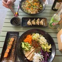 Die Maultaschen sind so lecker, dass auf dem Foto schon eine fehlt😄 at Isst Balance  in Titisee-neustadt