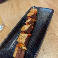 Tofu skewer at Isst Balance  in Titisee-neustadt