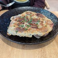 Dumplings (for some reason upside down) at Isst Balance  in Titisee-neustadt