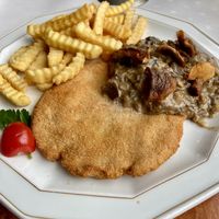 Jägerschnitzel   at Die Sonnenuhr in Zeltingen