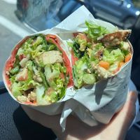 Chinese wrap w/tofu option  at Wrapstar Beverly Hills in Beverly Hills