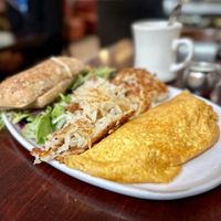 Omelette Plate  at Carnegie Diner in New York City