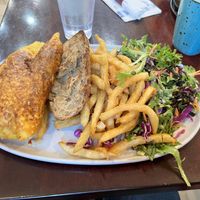 This is an updated picture of the egg breakfast  at Carnegie Diner in New York City