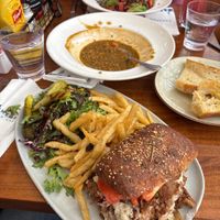 Yeero sandwichh  at Carnegie Diner in New York City