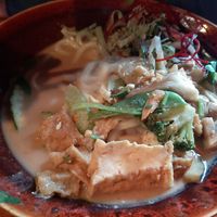 Udon in peanutsauce at Padme Hum  in Munich