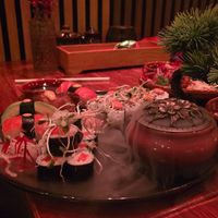 Sushi selection at Padme Hum  in Munich