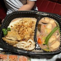 30b Udon in Erdnusssoße mit Ente at Padme Hum  in Munich