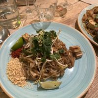 Pad thai  at Thai Bistro 10 in Barcelona