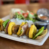 Veggie Kabob   at Luna Grill in Torrance