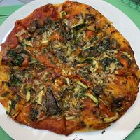 Pizza  at Casa Balbina in Santillana Del Mar