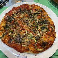 Pizza  at Casa Balbina in Santillana Del Mar