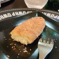 Appetizer potato, one small and not so special. at OWAP in Naples