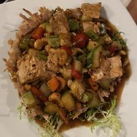 kung pao tofu  at Tin Jo in San Jose