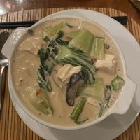 vegan green curry  at Tin Jo in San Jose