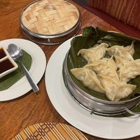 Steamed dumplings   at Tin Jo in San Jose