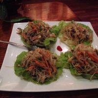 Noodle and wood ear mushroom salad at Tin Jo in San Jose