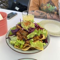 Veggie nachos (no sour cream or cheese)  at Con Limón y Sal Sur in Tenerife