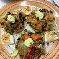 Veggie tacos   at Con Limón y Sal Sur in Tenerife