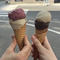 Pistazie, Zartbitter, Heidelbeer-Lavendel   at De Martin in Salzburg