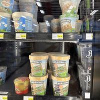 Vegan options throughout the store.   at Best Buy in East End