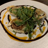 Mushroom agnolotti. Really tasty  at Shakahari Too in South Melbourne