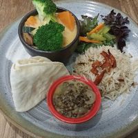 I think this was a green curry at Shakahari Too in South Melbourne