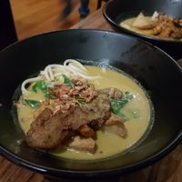 Green laksa at Shakahari Too in South Melbourne