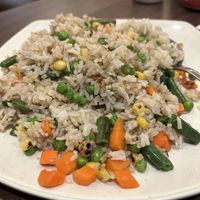 Veggie fried rice  at Happy Noodle House in Vancouver