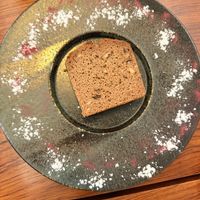 Vegan and gluten free banana bread slice   at Nakagawa Hatsumeido - 中川発明堂 in Kyoto