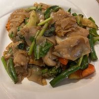 Pad Thai with mock chicken   at Taste of Asia Wollongong  in Wollongong