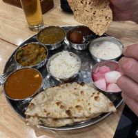 Excellent Thali… 😃  at Rama Krishna Indian Cuisine in Hanoi