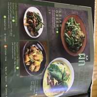 Vegan & vego menu  at Kinn Thai Hyperdome in Shailer Park