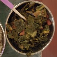 Collard greens at Sanaa in Lake Buena Vista