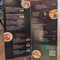 Menu - woks, noodles and starters at Kaimug in Berlin