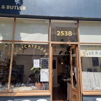 Outside at Pastella & Butler's in West London