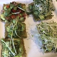 Avocado breakfast at Ionie Organic Cafe in Sarasota