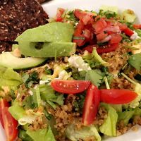 taco salad at Ionie Organic Cafe in Sarasota