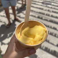 passion fruit  at Helados Ecológicos Xibiu in Mallorca