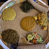 veganer mixteller  at Habesha Restaurant in Dresden