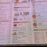   at Hamburguesería El Faro in Malaga