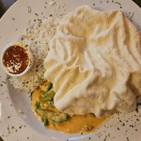 Curry at The White Hart Inn in Brecon