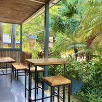 Showing cleanliness here  at Cafe Social in Puntarenas