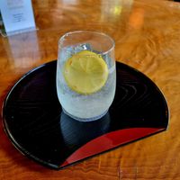 Lemonade at Rokaku Tea House - Hexagon Cafe  in Miyajima