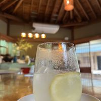 lemon soda hand made  at Rokaku Tea House - Hexagon Cafe  in Miyajima