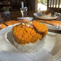 Vegan curry   at Rokaku Tea House - Hexagon Cafe  in Miyajima